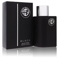 Alfa Romeo Black Eau de Toilette Spray for Men, 4.2 oz (125 ml) The Fragrance Avenue