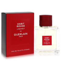 Guerlain Habit Rouge L'Instinct Eau de Toilette Spray 1.6 oz / 50 ml for Men The Fragrance Avenue