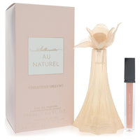 Christian Siriano Au Naturel Eau De Parfum Spray 1.7 oz / 50 ml & Nude Lip Gloss Set The Fragrance Avenue