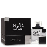 Lattafa 24 Carat White Gold Unisex Eau De Parfum Spray 3.4 oz / 100 ml The Fragrance Avenue