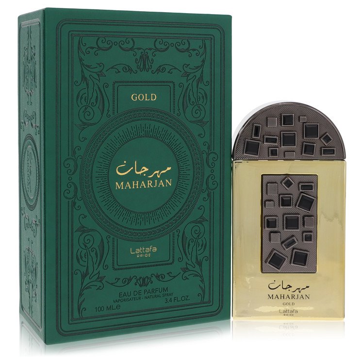 Lattafa Pride Maharjan Gold Eau De Parfum Spray Unisex 3.4 oz (100 ml) The Fragrance Avenue