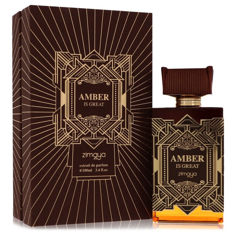 Afnan Amber Is Great by Afnan Extrait De Parfum Unisex 3.4 oz / 100 ml The Fragrance Avenue