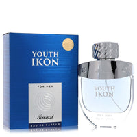 Rasasi Youth Ikon Eau De Parfum Spray 3.3 oz (100 ml) for Men The Fragrance Avenue