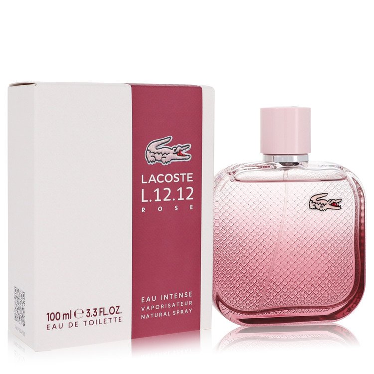 Lacoste Eau De Lacoste L.12.12 Rose Intense Eau de Parfum Spray 1.1 oz / 33 ml for Women The Fragrance Avenue