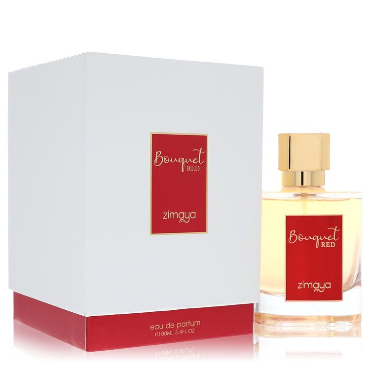 Afnan Zimaya Bouquet Red Eau de Parfum Spray 3.4 oz (100 ml) for Women The Fragrance Avenue