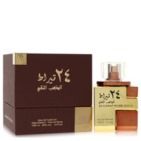 Lattafa 24 Carat Pure Gold Unisex Eau De Parfum Spray 3.4 oz / 100 ml The Fragrance Avenue