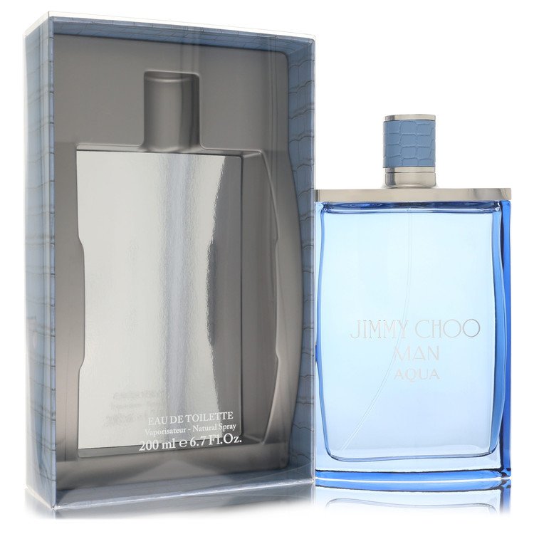 Jimmy Choo Man Aqua Eau de Toilette Spray 6.7 oz (200 ml) for Men The Fragrance Avenue