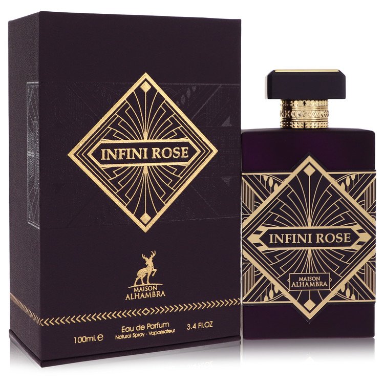 Maison Alhambra Infini Rose Eau De Parfum Spray 3.4 oz / 100 ml Unisex The Fragrance Avenue