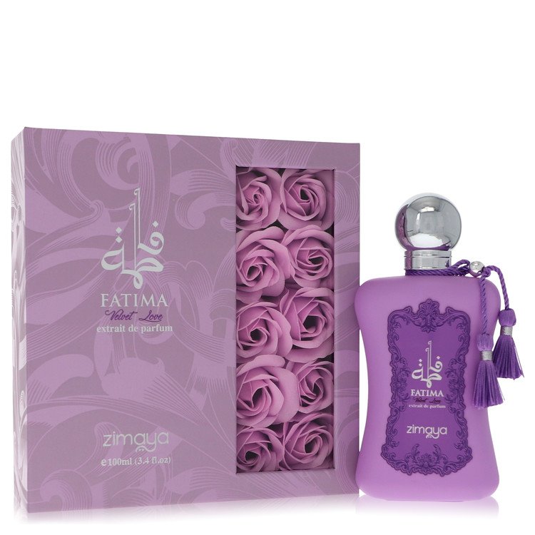 Afnan Fatima Velvet Love Extrait De Parfum Spray for Women 3.4 oz / 100 ml The Fragrance Avenue