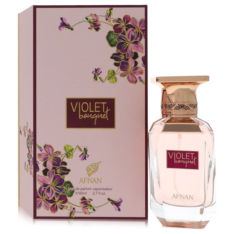 Afnan Violet Bouquet Eau De Parfum Spray 2.7 oz/80 ml for Women The Fragrance Avenue