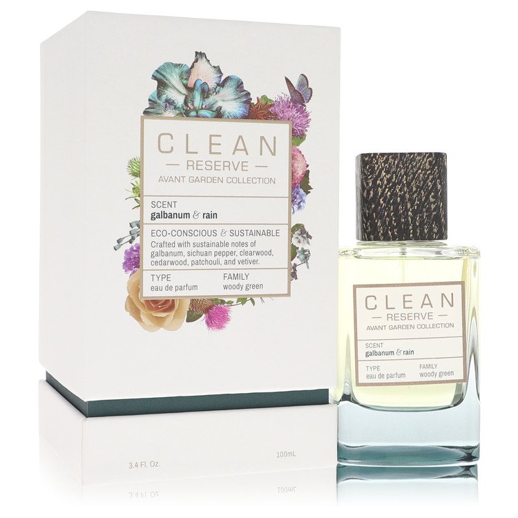 Clean Reserve Galbanum & Rain Eau de Parfum Spray 3.4 oz / 100 ml Unisex The Fragrance Avenue