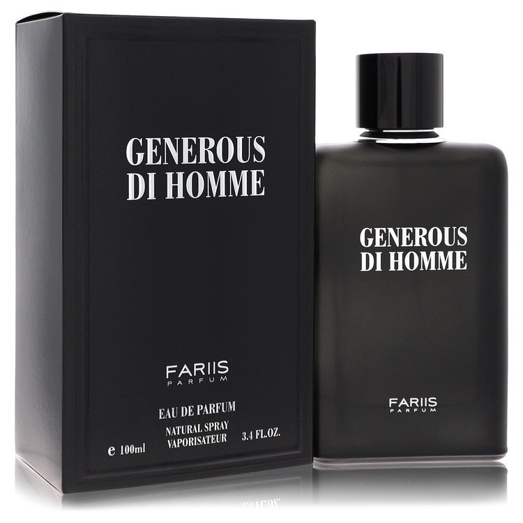 Fariis Generous Eau De Parfum Spray for Men 3.4 oz / 100 ml The Fragrance Avenue