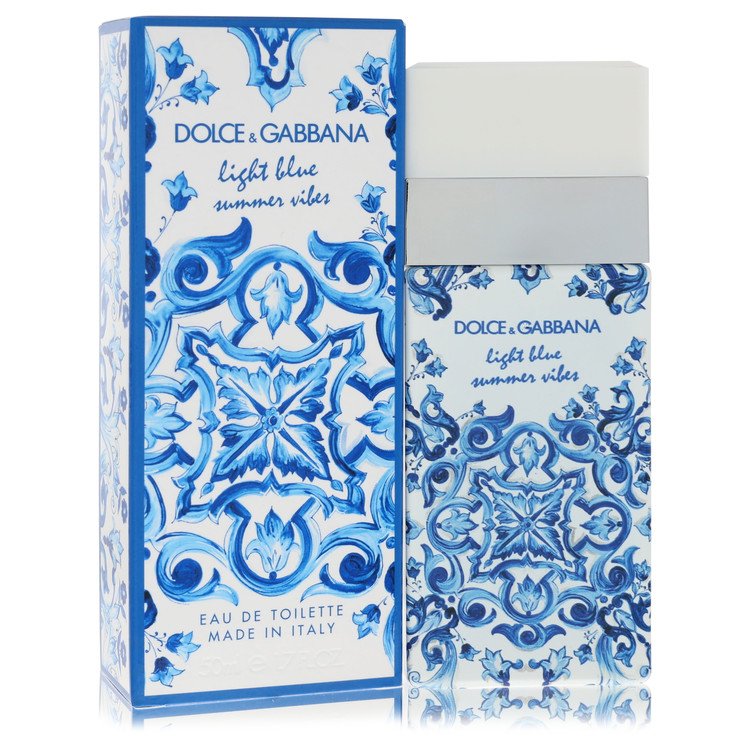Dolce & Gabbana Light Blue Summer Vibes Eau de Toilette Spray for Women, 1.7 oz / 50 ml The Fragrance Avenue