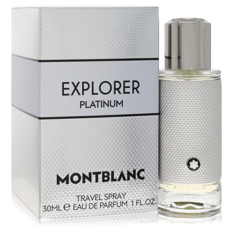 Montblanc Explorer Platinum Eau de Parfum Spray 1.0 oz (30 ml) for Men The Fragrance Avenue