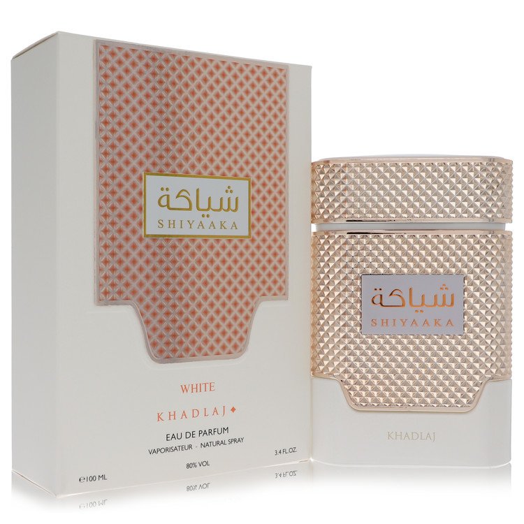 White eau de parfum spray in a sleek bottle with minimalist design for men by The Fragrance Avenue