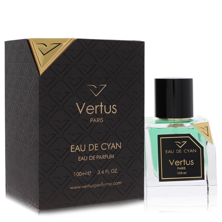 Vertus Eau De Cyan Eau De Parfum Spray 3.4 oz / 100 ml Unisex Fragrance The Fragrance Avenue