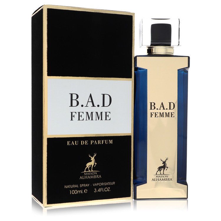 B.A.D Femme by Maison Alhambra Eau de Parfum Spray 3.4 oz / 100 ml for Women The Fragrance Avenue