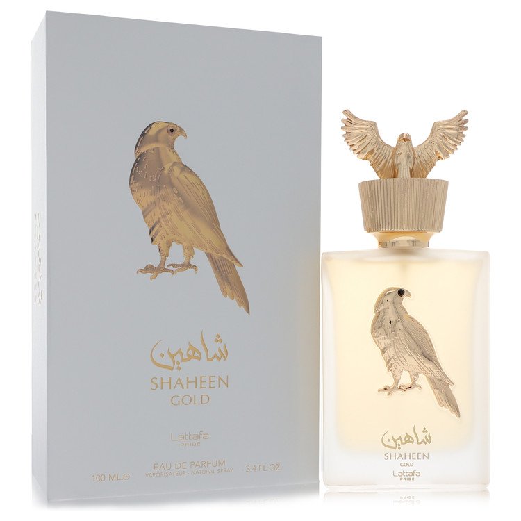Lattafa Pride Shaheen Gold Eau De Parfum Spray 3.4 oz / 100 ml for Women The Fragrance Avenue