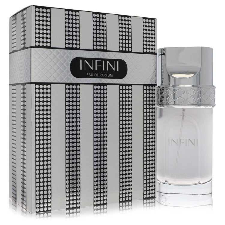 Khadlaj Infini Eau De Parfum Spray 3.4 oz / 100 ml for Men The Fragrance Avenue