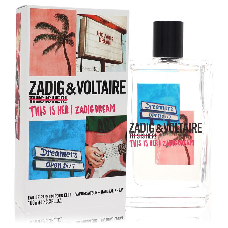 Zadig Dream Eau De Parfum Spray 3.4 oz / 100 ml for Women by Zadig & Voltaire The Fragrance Avenue