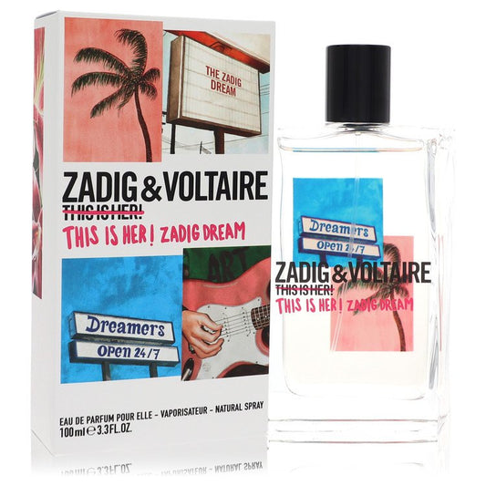 Zadig Dream Eau De Parfum Spray 3.4 oz / 100 ml for Women by Zadig & Voltaire The Fragrance Avenue