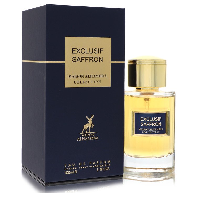 Maison Alhambra Exclusive Saffron Eau de Parfum Spray 3.4 oz / 100 ml Unisex The Fragrance Avenue