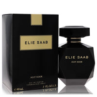 Blue glass bottle of Elie Saab Nuit Noor Eau De Parfum Spray 3 oz / 90 ml for Women by The Fragrance Avenue.