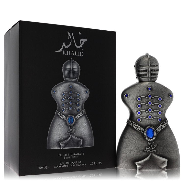 Lattafa Niche Emarati Khalid Eau De Parfum Spray for Men 2.7 oz / 80 ml The Fragrance Avenue