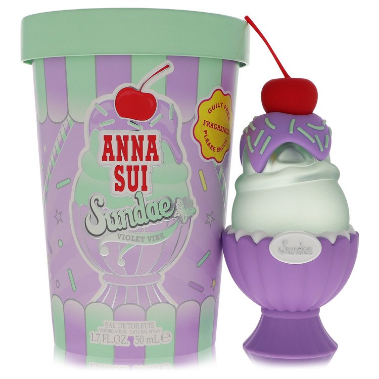 Anna Sui Sundae Violet Vibe Eau de Toilette Spray 1.7 oz / 50 ml for Women The Fragrance Avenue