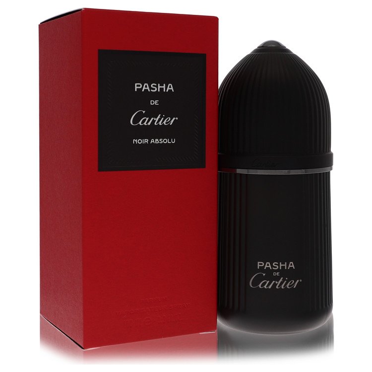 Cartier Pasha De Cartier Noire Absolu Parfum Spray 3.3 oz (100 ml) for Men The Fragrance Avenue