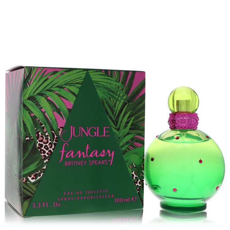 Britney Spears Jungle Fantasy Eau De Toilette Spray 3.4 oz / 100 ml for Women The Fragrance Avenue