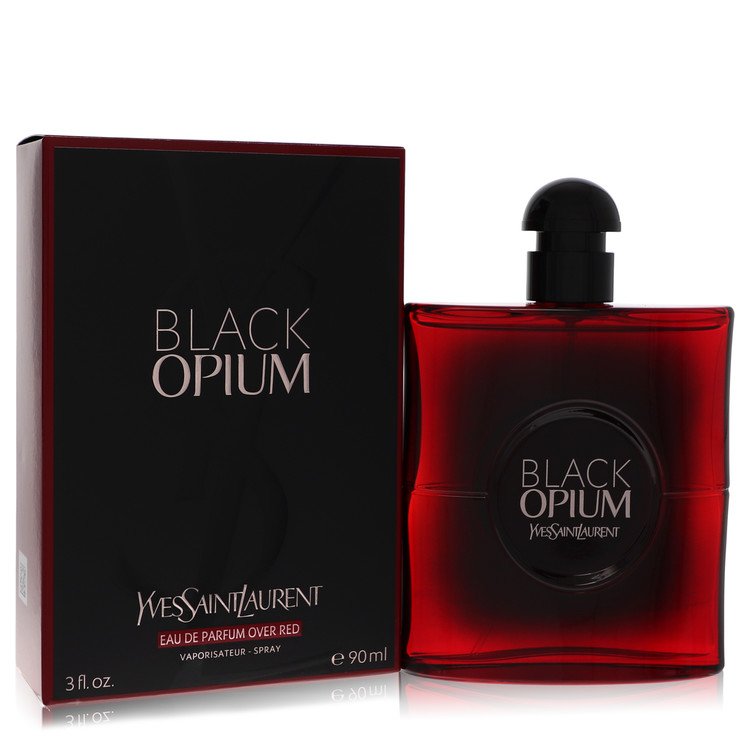 Yves Saint Laurent Black Opium Over Red Eau De Parfum Spray 3 oz / 90 ml for Women The Fragrance Avenue