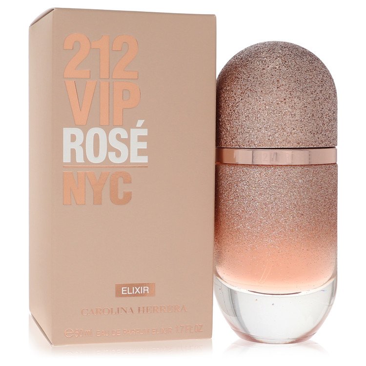 Carolina Herrera 212 VIP Rosé Elixir Eau de Parfum Spray for Women, 1.7 oz / 50 ml The Fragrance Avenue