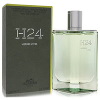 Hermes H24 Herbes Vives Refillable Eau De Parfum Spray 3.4 oz / 100 ml for Men The Fragrance Avenue