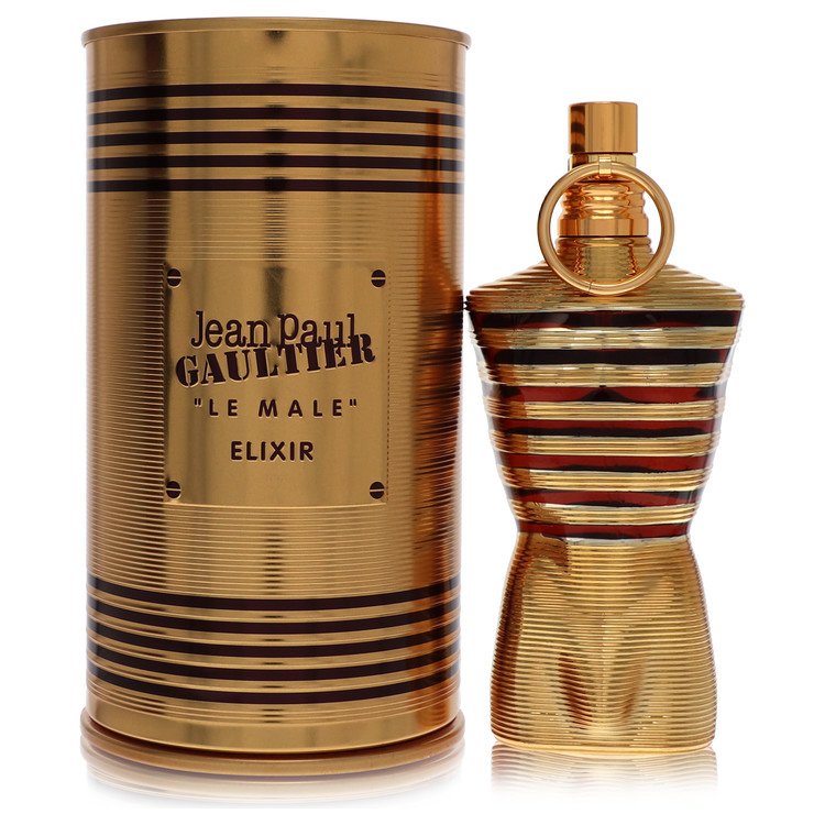 Jean Paul Gaultier Le Male Elixir Parfum Spray for Men, 2.5 oz / 75 ml The Fragrance Avenue