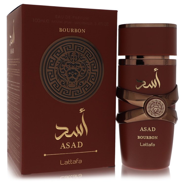 Lattafa Asad Bourbon Eau De Parfum Spray 3.4 oz / 100 ml for Men The Fragrance Avenue