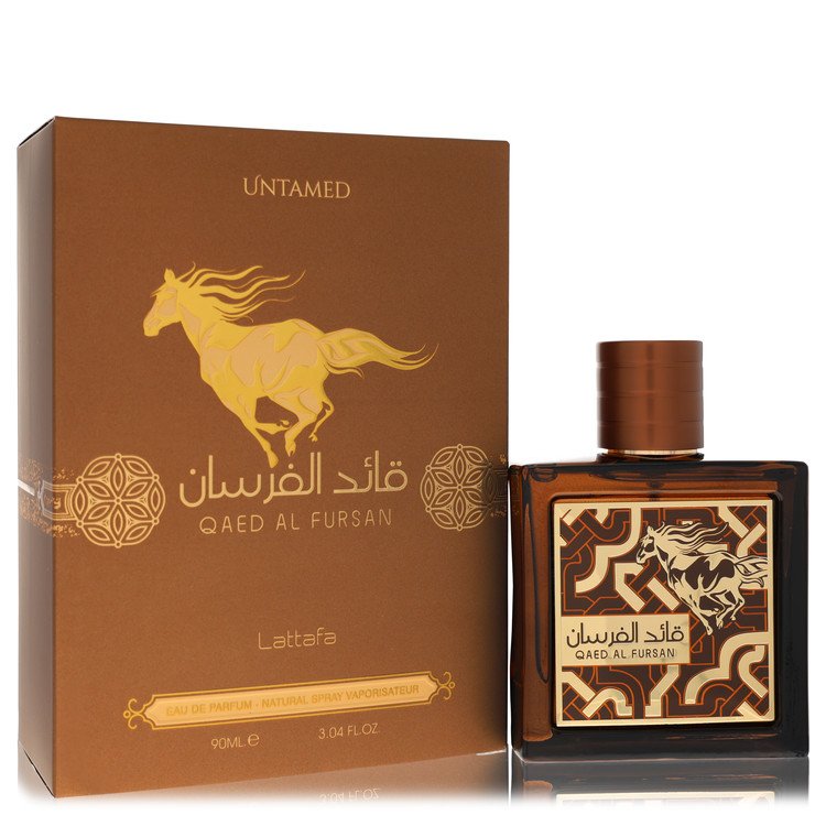 Lattafa Qaed Al Fursan Untamed Eau De Parfum Spray 3.04 oz / 90 ml for Men The Fragrance Avenue