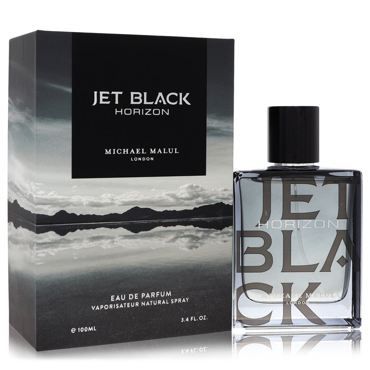 Michael Malul Jet Black Horizon Eau De Parfum Spray for Men 3.4 oz / 100 ml The Fragrance Avenue