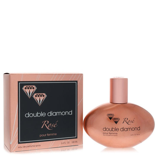 Yzy Double Diamond Rose Eau De Parfum Spray for Women, 3.4 oz / 100 ml