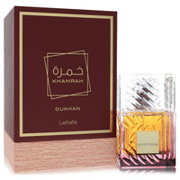 Lattafa Khamrah Dukhan Unisex Eau De Parfum Spray 3.4 oz / 100 ml The Fragrance Avenue
