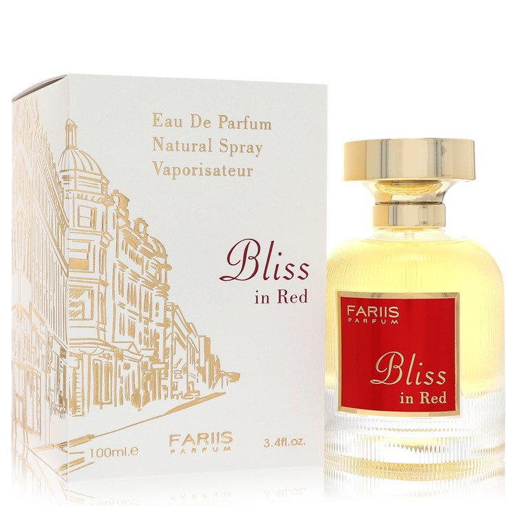 Fariis Bliss In Red by Fariis Parfum Eau De Parfum Spray 3.4 oz / 100 ml Unisex The Fragrance Avenue