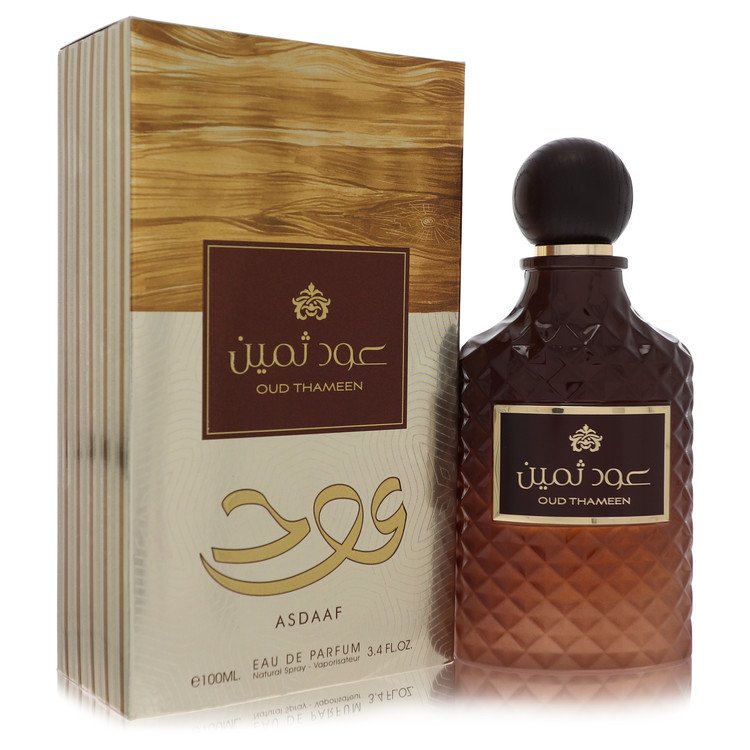 Lattafa Asdaaf Oud Thameen Unisex Eau De Parfum Spray 3.4 oz (100 ml) The Fragrance Avenue