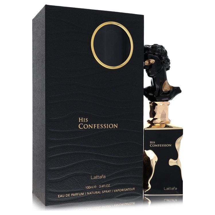 Lattafa His Confession Eau De Parfum Spray 3.4 oz / 100 ml for Men The Fragrance Avenue