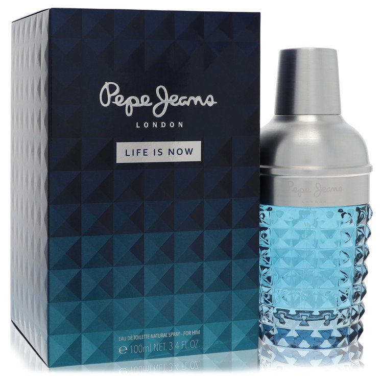 Pepe Jeans Life is Now Eau de Toilette Spray 3.4 oz (100 ml) for Men The Fragrance Avenue