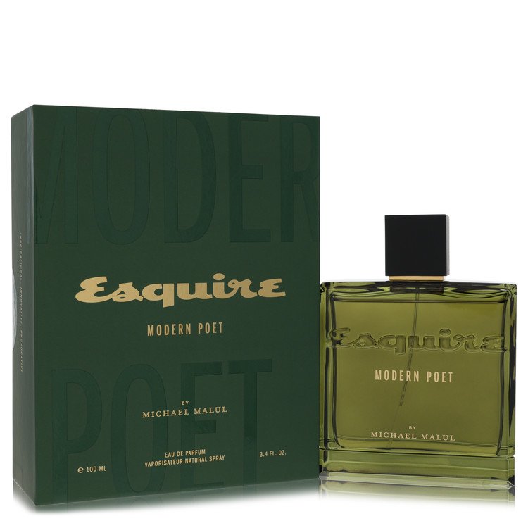 Esquire Modern Poet Eau De Parfum Spray for Men, 3.4 oz / 100 ml The Fragrance Avenue