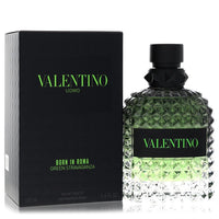 Valentino Uomo Born In Roma Green Stravaganza Eau De Toilette Spray 3.4 oz/100 ml The Fragrance Avenue