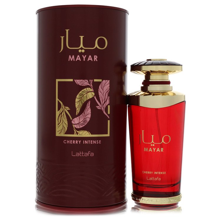 Lattafa Mayar Cherry Intense Eau De Parfum Spray 3.4 oz / 100 ml for Women The Fragrance Avenue