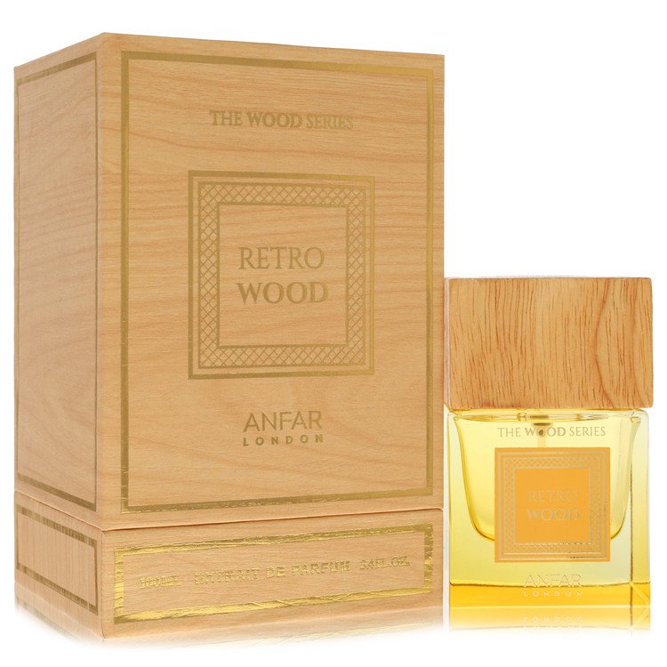 Anfar Retro Wood Extrait de Parfum Spray 3.4 oz (100 ml) for Men The Fragrance Avenue