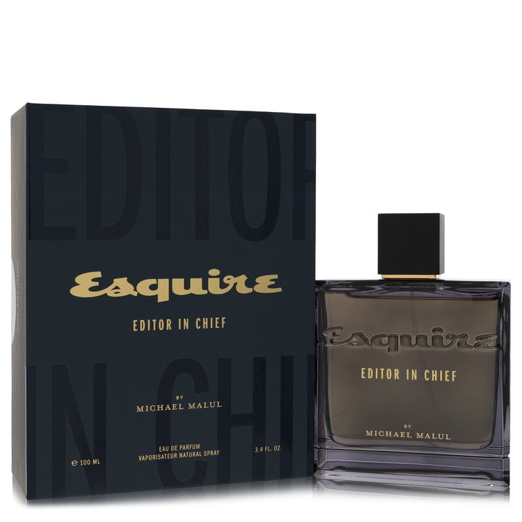 Esquire Editor in Chief Eau de Parfum Spray by Michael Malul for Men, 3.4 oz / 100 ml The Fragrance Avenue