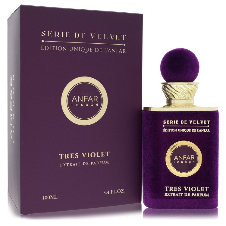 Anfar London Tres Violet Extrait De Parfum Spray 3.4 oz (100 ml) for Women The Fragrance Avenue